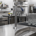Thumbnail image #3 for Advance Tabco Deck-Mounted Single-Hole Glass Filler Faucet, Lead Free, 9-1/2 Inch Height
