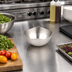 Thumbnail image #2 for American Metalcraft Squound 5.5 oz Square Stainless Steel Snack Bowl, Satin Finish