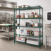 Thumbnail image #2 for Eagle Redi-Pak 5-Tier Stationary Wire Shelving Unit, 48