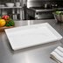 Thumbnail image #2 for American Metalcraft Naturals 18-Inch Rectangular Melamine Platter, White Marble Pattern