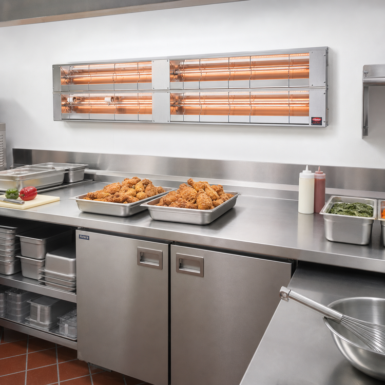 Product image #2 for Hatco Glo-Ray® 30-Inch Double Lighted Infrared Strip Heater