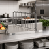 Thumbnail image #2 for Eagle Group 36-Inch Solid Shelf Divider, 8-Inch High, Stainless Steel