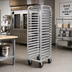 Thumbnail image #2 for New Age Lifetime Series Wide-Angle Aluminum Bun Pan Rack, 20-Pan, 73-Inch High