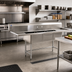 Thumbnail image #2 for 3-Compartment Floor Model Stainless Steel Sink with Dual 24-Inch Drainboards, 18 x 18-Inch Bowls