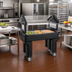 Thumbnail image #2 for SixStar 4-Foot Portable Ice-Cooled Food Bar, 3 Full-Size Pan Capacity