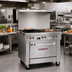 Thumbnail image #2 for Southbend Ultimate 36-Inch Gas Restaurant Range with 2 Star/Saute Burners, 24-Inch Thermostatic Griddle, and Standard Oven