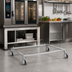 Thumbnail image #2 for RATIONAL UG I Mobile Stainless Steel Open-Base Low Oven Stand for Combi-Duo SCC 62/CMP 62