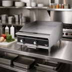 Thumbnail image #2 for Vollrath GGHDM-24 24-Inch Countertop Manual Flat-Top Gas Griddle, 60,000 BTU, 1-Inch Steel Plate