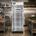 Thumbnail image #2 for Continental Refrigerator 1FESNSSGD Extra-Wide Shallow Depth Reach-In Display Freezer