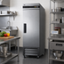 Thumbnail image #3 for Summit Commercial 23 Cu. Ft. Single-Section Reach-In All-Freezer with Left-Hinged Solid Door, Stainless Steel