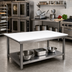 Thumbnail image #2 for Omcan Poly Board Rectangular Table Top, 30 x 36 x 3/4 Inch, 490 lb Capacity