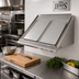 Thumbnail image #2 for John Boos 42-Inch Wall-Mounted Solid Sorting Shelf with 2-Rack Capacity
