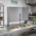 Thumbnail image #2 for CHOICE 32-Inch Single Stainless Steel Speed Rail Locking Cover