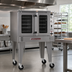 Thumbnail image #2 for Southbend Platinum Full-Size Standard Depth Gas Convection Oven, Single Deck, Standard Controls, 90,000 BTU, Independent Doors