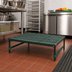 Thumbnail image #2 for QuadPlus Stationary Dunnage Rack with 3-Sided Frame and Louvered Polypropylene Mat, 30 x 24 x 14 Inches, 1000 lb. Capacity