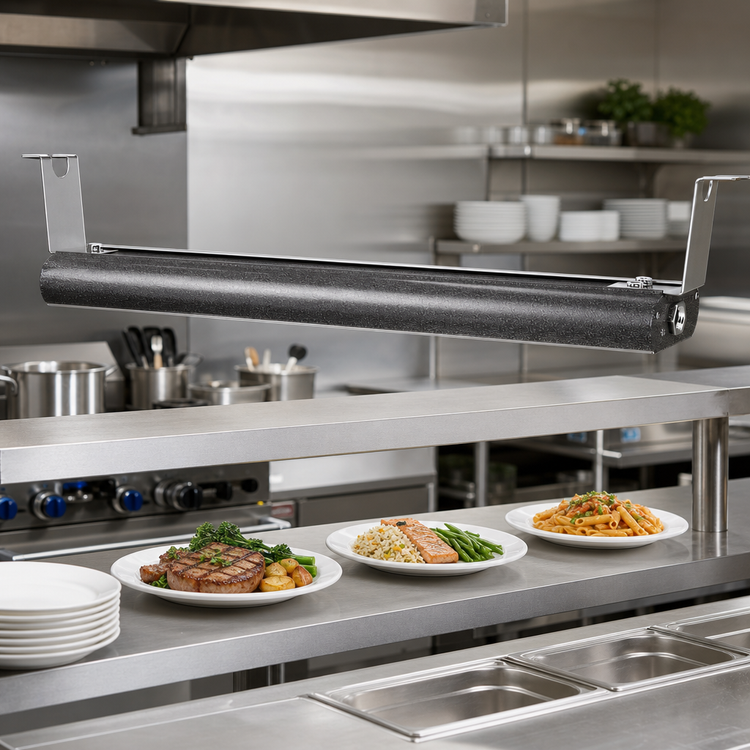 Product image #2 for Vollrath 72 Inch Low Profile Unlighted Single Heat Strip Warmer