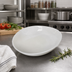 Thumbnail image #2 for Stadia® 11-1/2 Inch Oblong Deep Melamine Pasta Plate, Greige
