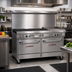 Thumbnail image #2 for Southbend Ultimate 60-Inch Gas Restaurant Range with 6 Open Burners, 24-Inch Right Griddle/Broiler, Standard Oven and Convection Oven