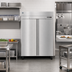 Thumbnail image #2 for Hoshizaki Steelheart Two-Section Pass-Thru Heated Holding Cabinet