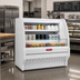Thumbnail image #2 for Howard-McCray 40E Series Dairy Curved End Remote Open Merchandiser, 39 Inch, White, LED Lighting