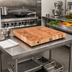 Thumbnail image #2 for John Boos Boos Block End Grain Northern Hard Rock Maple Island Countertop, 24 x 25 x 7-Inch Thick