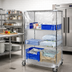 Thumbnail image #2 for Quantum 10-Gauge Clear Vinyl Wire Cart Cover with Zipper Flap, 24 x 72 x 63 Inch
