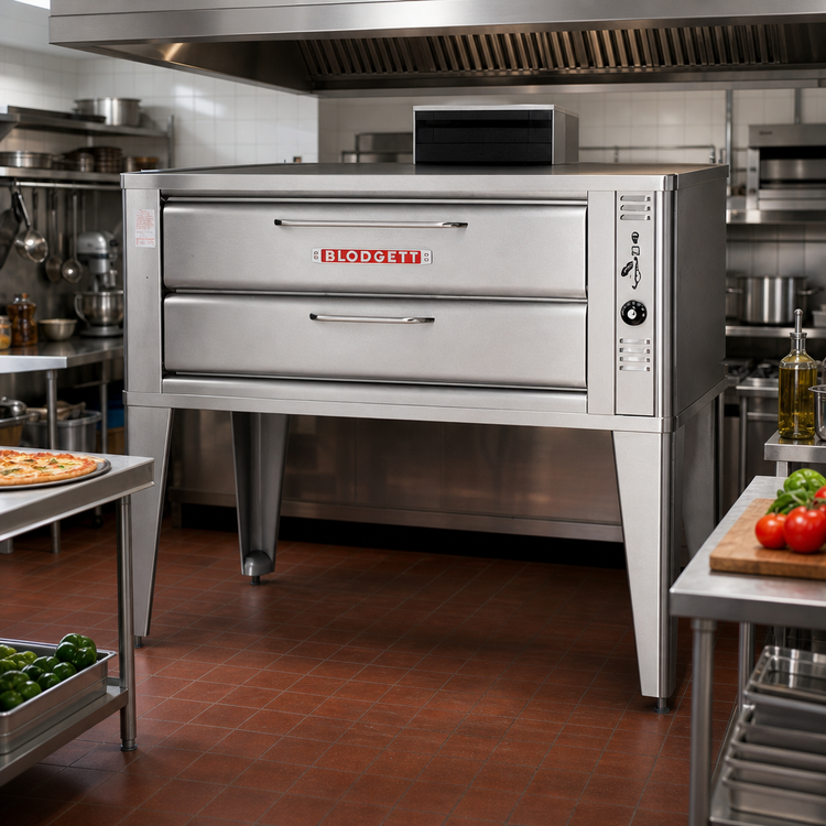 Product image #2 for Blodgett 911 Triple Deck Gas Oven with 33" x 22" Deck Interior
