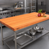 Thumbnail image #2 for Boos Block 60-Inch x 30-Inch x 3-Inch Edge Grain Cherry Kitchen Countertop with Varnique Finish