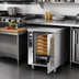 Thumbnail image #2 for FWE Humi-Temp TS-1633-14 Under-Counter Mobile Humidified Heated Pizza Holding Cabinet