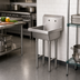 Thumbnail image #2 for BK Resources MSHS-24F2 Single Station Freestanding Hand Wash Sink with 8