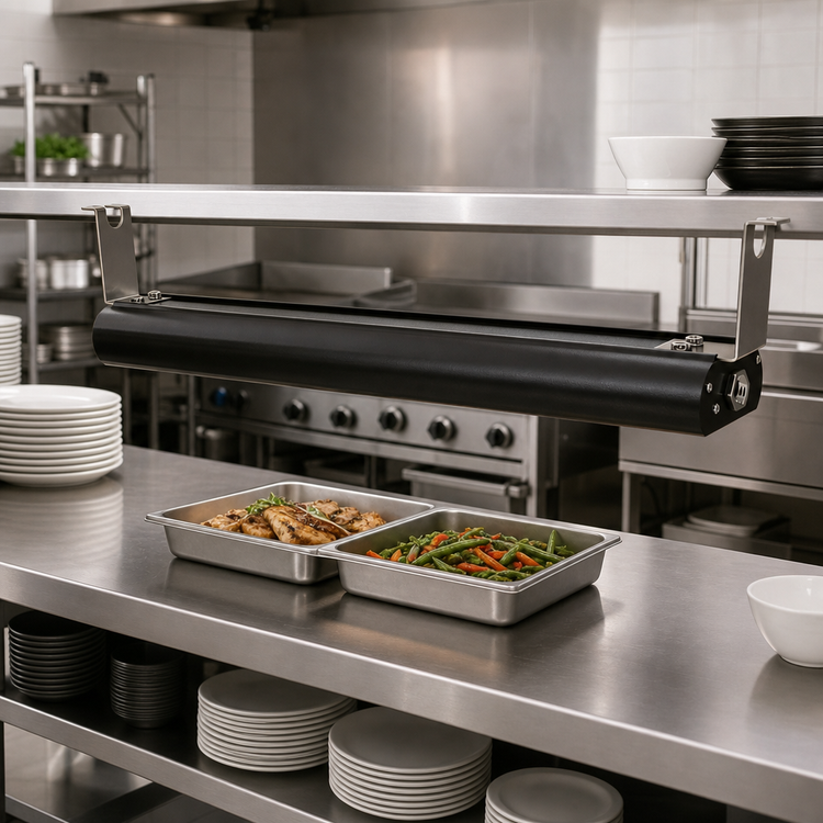Product image #2 for Vollrath Low Profile Unlighted Single 48-Inch Strip Heat Lamp