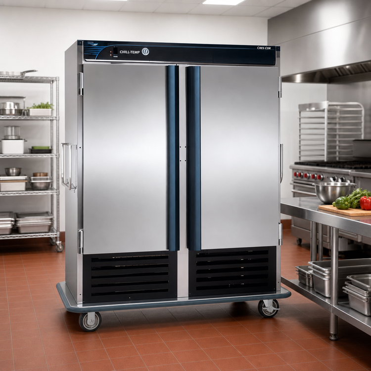 Product image #2 for Cres Cor ChillTemp 39 Cu. Ft. Double-Capacity Side-by-Side Mobile Refrigerated Cabinet