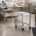 Thumbnail image #2 for New Age Stainless Steel Slicer Stand with Retractable Shelf, 28-3/8 W x 20 D x 30 H, 6-Pan Capacity