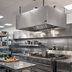 Thumbnail image #2 for John Boos 60 Inch Box-Type Condensate Hood with Exhaust Collar, Ceiling Mount, Stainless Steel