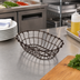 Thumbnail image #2 for American Metalcraft Oval Bronze Wire Serving Basket, 9 x 6 x 2-1/4 Inches