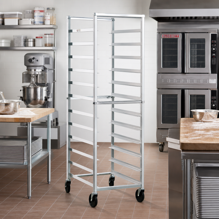 Product image #2 for New Age Full-Height Open-Sided End-Loading Bun Pan Rack, 12 Full-Size Sheet Pan Capacity