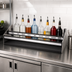 Thumbnail image #2 for Glastender 36-Inch Double Speed Rail with Clear Label Cover, Stainless Steel