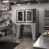 Thumbnail image #2 for Lang Marine ECOF-AP2M Full-Size 2-Deck Electric Convection Oven with Accu-Plus Solid State Controls