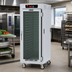 Thumbnail image #2 for Metro C5 8 Series Full-Height Mobile Controlled Temperature Holding Cabinet, 36 Pan Capacity, Touchscreen, Double-Pane Glass Doors, Lip Load Slides