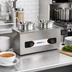 Thumbnail image #2 for Nemco 4-Quart Twin-Well Wet Countertop Food Warmer with Inset, Cover & Ladle, 220V