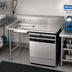 Thumbnail image #2 for Advance Tabco Undercounter Dishtable with Left Sink Bowl, 60 x 30 Inch, 304 Stainless Steel