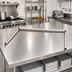 Thumbnail image #2 for Eagle Group 72-Inch x 18-Inch Stainless Steel 3-Sided Channel Frame