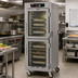 Thumbnail image #2 for Metro C5 8 Series Full-Height Pass-Thru Controlled Temperature Holding Cabinet with Dutch Doors, 17 Pan Capacity, 120V