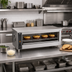 Thumbnail image #2 for Vollrath CM4-24035 Countertop Quartz Cheese Melter / Finishing Oven, 35.13-Inch Wide, 240V