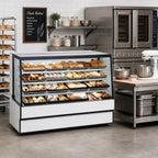 Thumbnail image #2 for Federal Industries High Volume Series SGD5042 Non-Refrigerated Bakery Display Case, 50-1/8-Inch Wide, Sloped Tilt-Front Glass