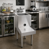 Thumbnail image #2 for CHOICE Freestanding Underbar Blender Station with Sink and Backsplash, 14-Inch x 29-Inch