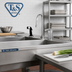 Thumbnail image #2 for T&S Brass Side Mount Pre-Rinse Faucet with Rigid Gooseneck and Sidespray