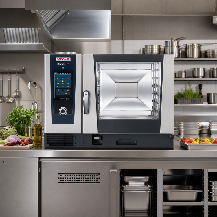 Product image #2 for RATIONAL iCombi Pro 6-Full Size Natural Gas Combi Oven, 208/240V 1-Phase