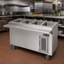 Thumbnail image #2 for Randell 60-Inch Electric Mobile Hot Food Table with 4 Wells and Heated Storage Base