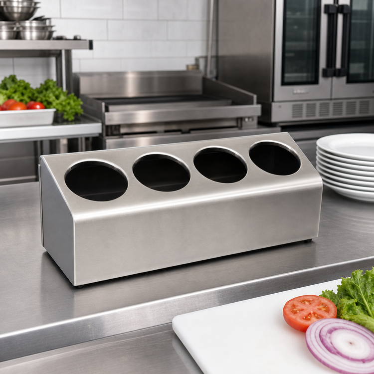 Product image #2 for Alegacy Foodservice Products Countertop In-Line Dispenser for Four Cylinders, Without Containers